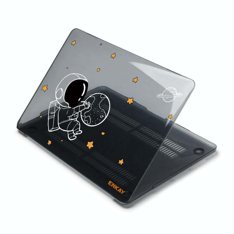 ENKAY Spaceman Pattern Laotop Protective Crystal Case for MacBook Pro 13.3 inch A2251 / A2289 / A...