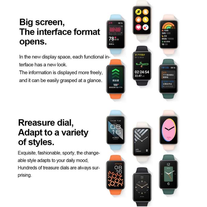 Original Xiaomi Mi Band 7 Pro Smart Watch, 1.64 inch AMOLED Screen, Support Blood Oxygen Monitori...