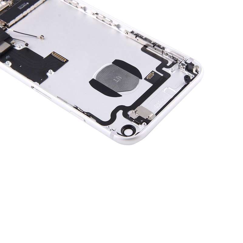 Battery Back Cover Assembly with Card Tray for iPhone 7(Silver)
