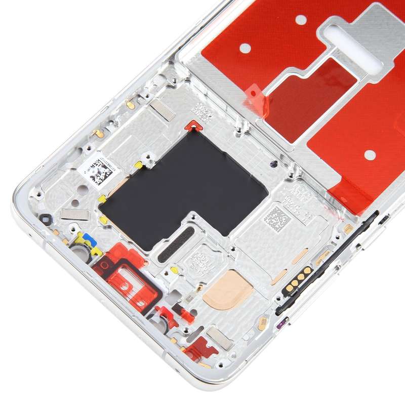 For Huawei Mate 50 Pro Front Housing LCD Frame Bezel Plate(Gold)