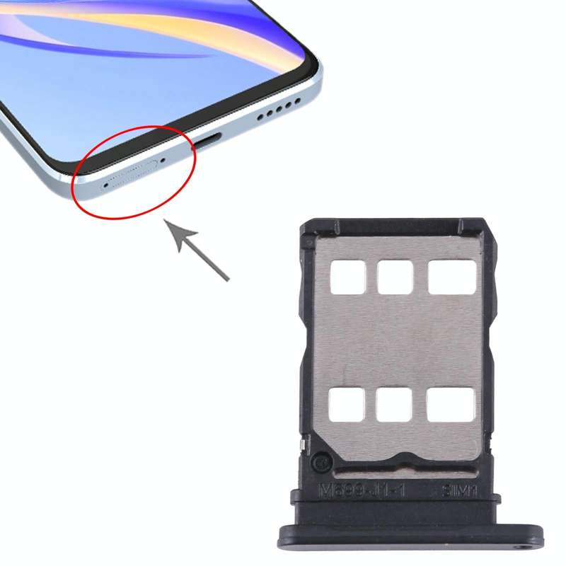 For Huawei nova Y90 SIM Card Tray (Black)