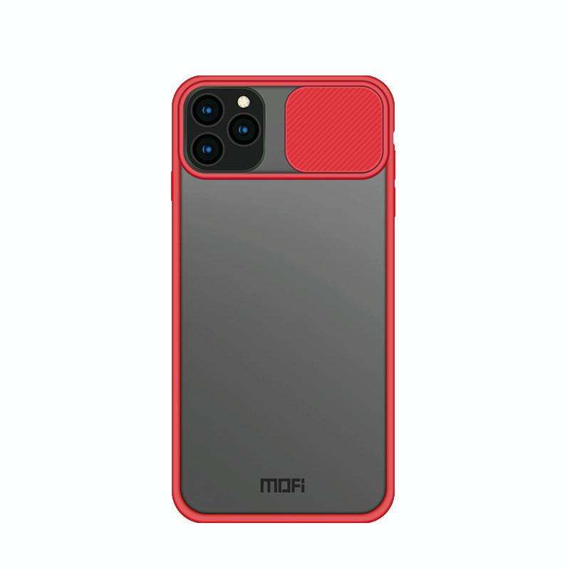 For iPhone 11 Pro Max MOFI Xing Dun Series Translucent Frosted PC + TPU Privacy Anti-glare Shockp...