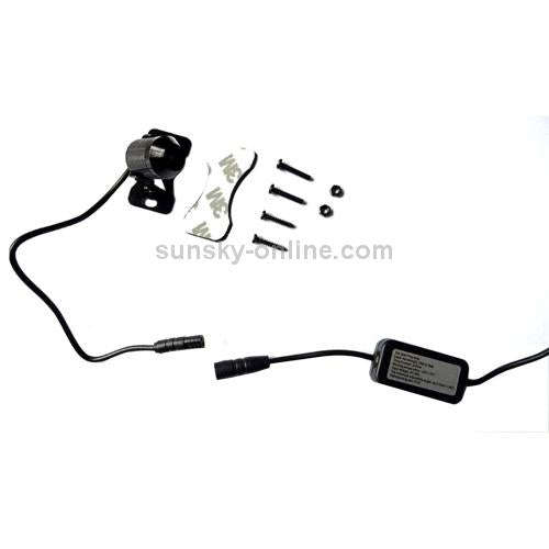 200mW Flashing Star Pattern Red Light Car Laser Fog Lamp, DC 8-36V, Cable Length: 73cm