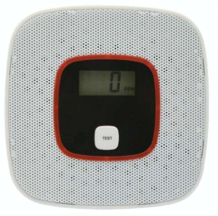 Carbon Monoxide Detector Gas Alarm Sensor Poisoning Gas Tester Human Voice Warning Detector with ...
