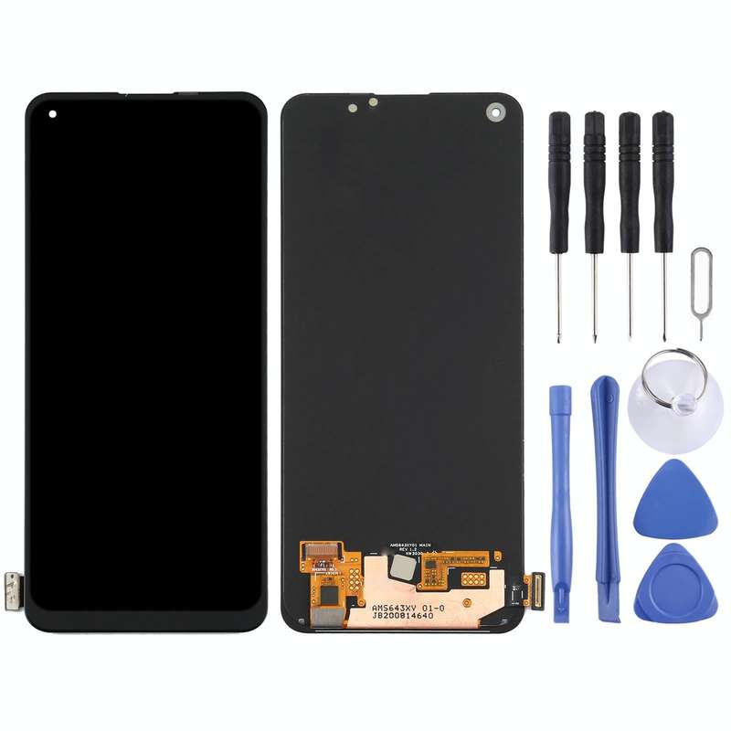 Original AMOLED Material LCD Screen and Digitizer Full Assembly for OPPO Reno4 SE(China) / Realme...