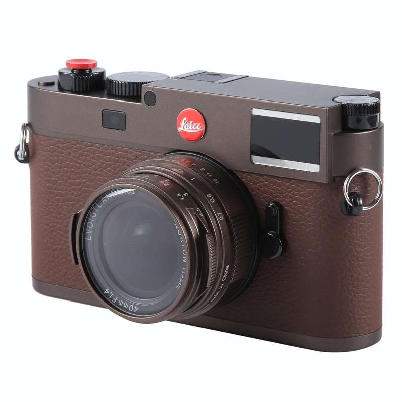 For Leica M11 Non-Working Fake Dummy Camera Model Photo Studio Props(Coffee)