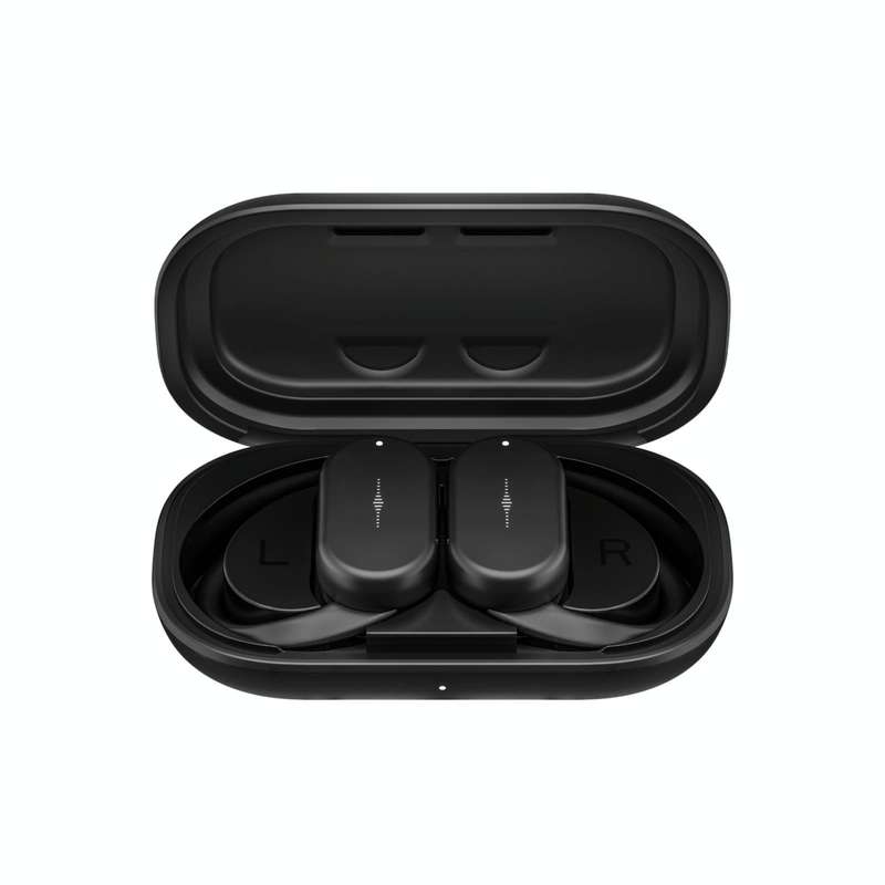 HD313 Earhook OWS Noise Reduction Bluetooth Earphone Subwoofer Sport Wireless Headset(Black)
