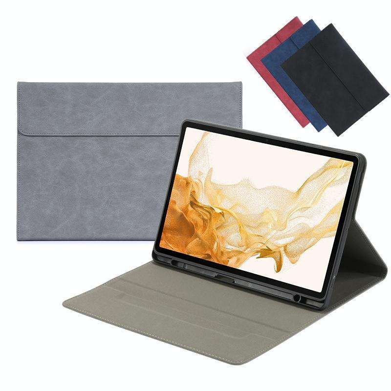 For Samsung S8+/S7 FE/S7+ GM 12.4 inch Adjustable Tablet Waterproof Anti-drop Protective Cover(Gray)