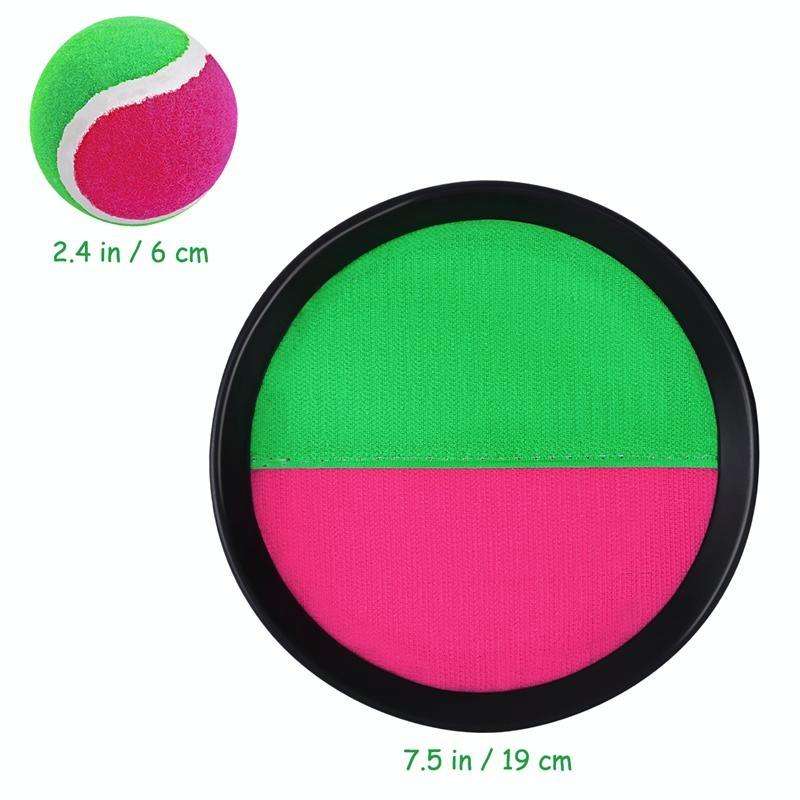 Interactive Interesting Handheld Educational Sticky Target Ball Game Chuck Ball Party Games for K...