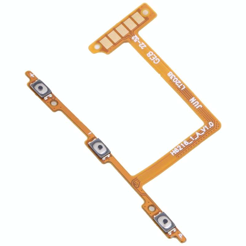 For Tecno Spark 6 KE7 OEM Power Button & Volume Button Flex Cable