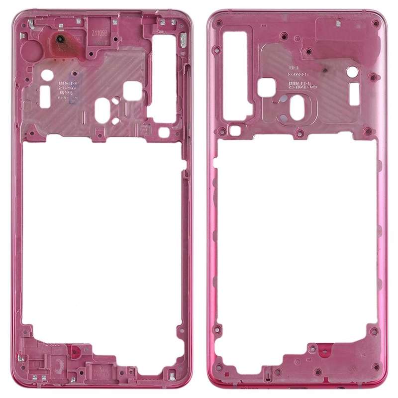 For Galaxy A9 (2018) Middle Frame Bezel Plate (Rose Gold)