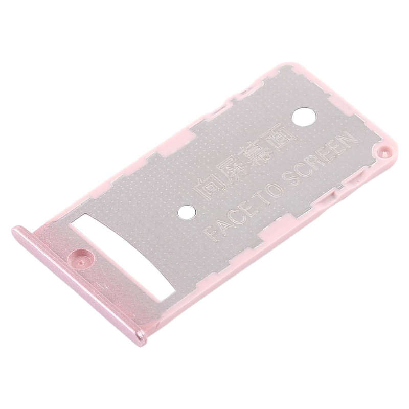 2 SIM Card Tray / Micro SD Card Tray for Xiaomi Redmi 5A(Rose Gold)
