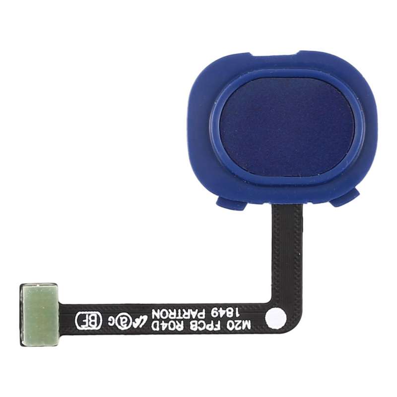 For Galaxy M20 Fingerprint Sensor Flex Cable(Blue)
