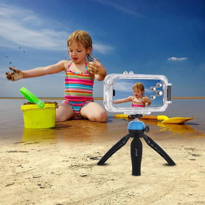 PULUZ PULUZ 40m/130ft Waterproof Diving Case for Huawei P20, Photo Video Taking Underwater Housin...