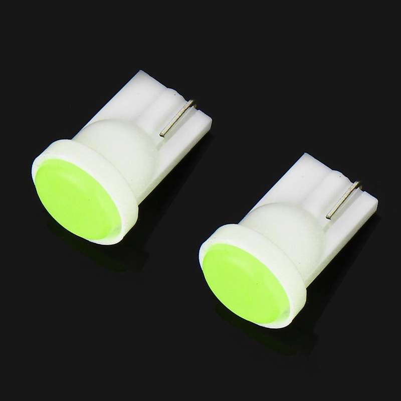 10 PCS T10/W5W/194/501/168 0.4W 20LM 6500K COB Bulbs Car Reading Lamp Clearance Light, DC 12V(Ice...
