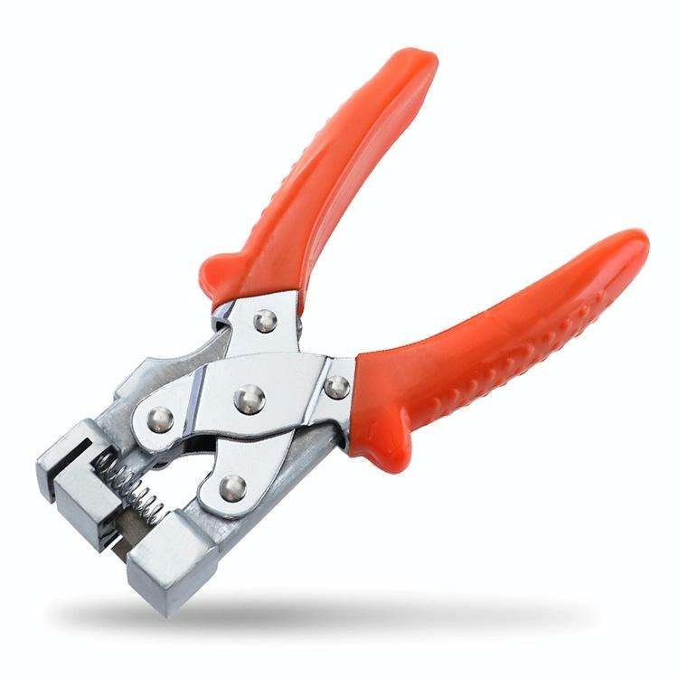 RUITOOL V-shaped Fold Pliers 90 Degree Angle Pliers Clamp Strip Edge Band Strip Pliers(Orange)