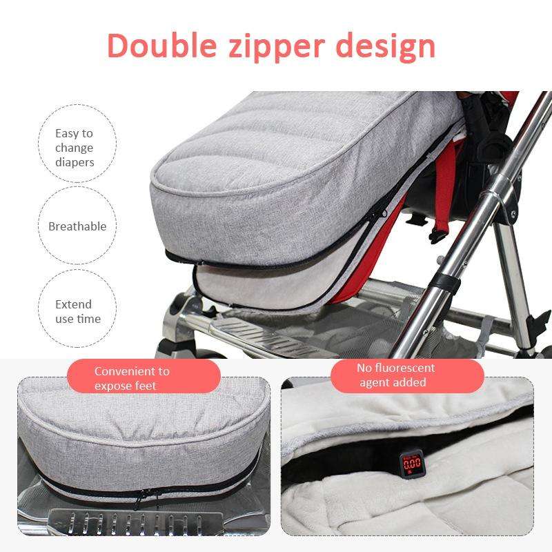 Universal Stroller Sleeping Bag Windproof Footmuff Non-Slip Warm Bunting Bag, Style: Starry Sky
