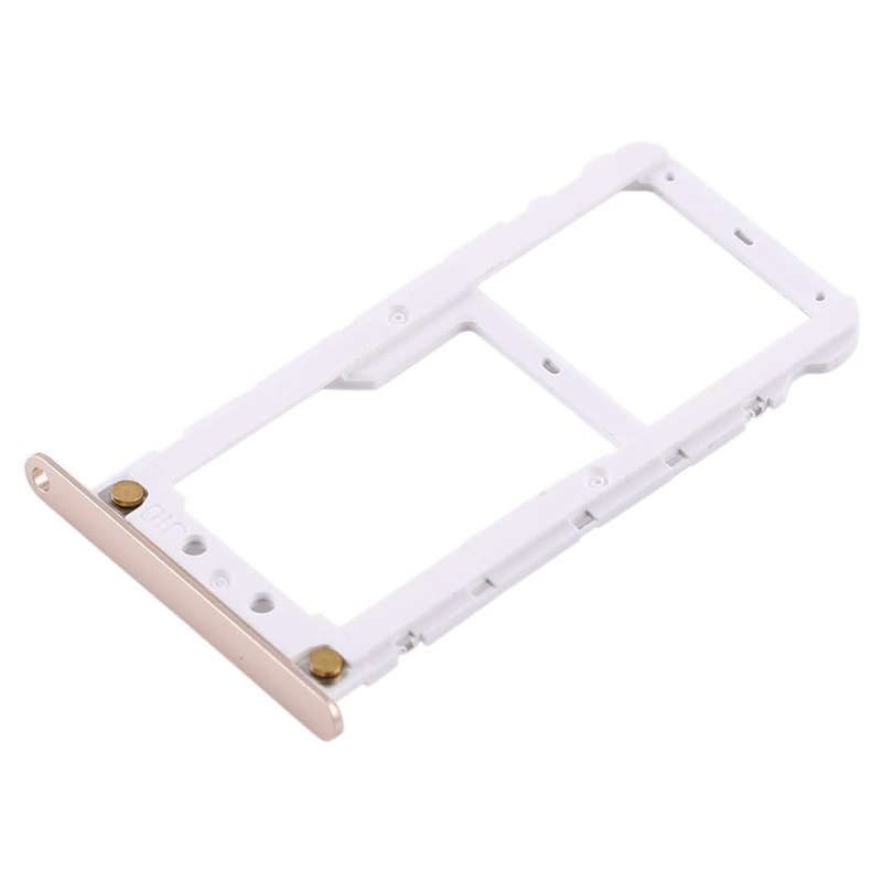 2 SIM Card Tray / Micro SD Card Tray for Xiaomi Redmi 5 Plus(Gold)