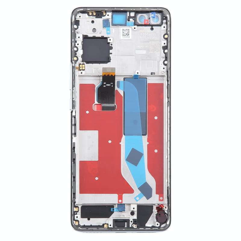 For Huawei Nova 11 Pro Original LCD Screen Digitizer Full Assembly with Frame (Silver)