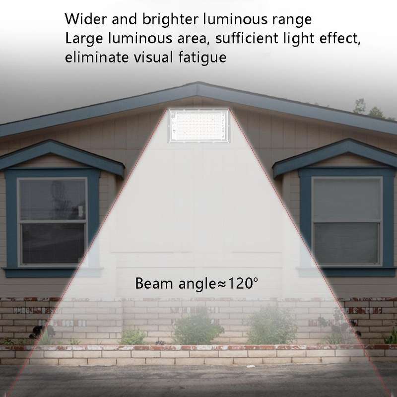 Waterproof LED Construction Site Flood Light, Specs: 25W 24 Beads (Warm White)