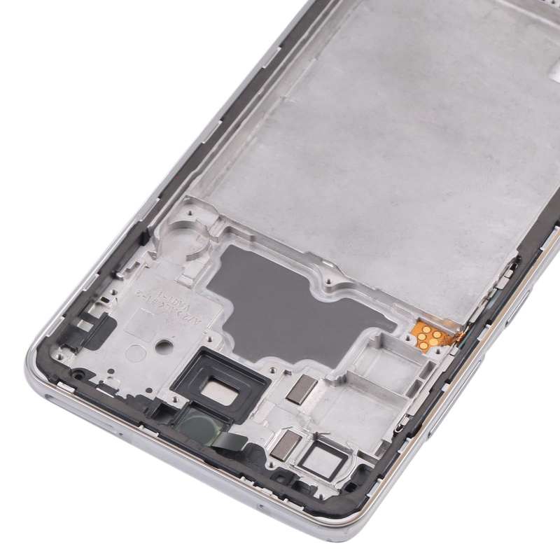 For Samsung Galaxy A52 5G SM-A526B Middle Frame Bezel Plate (Silver)