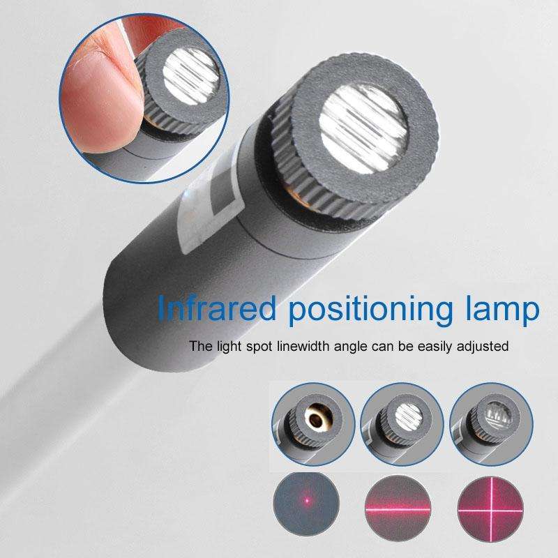 USB Power Laser Positioning Light with Holder, Style:200wm Cross(Red Light)