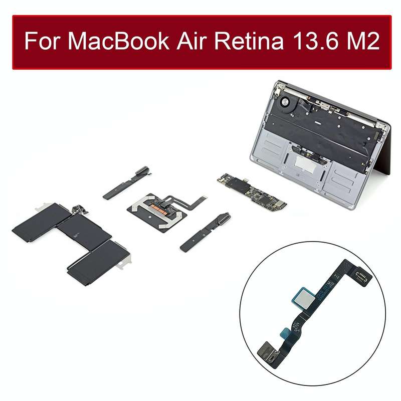 821-03871-02A LCD Screen Cover Angle Sensor Sleep Cable for MacBook Air Retina 13.6 M2 A2681 2022...