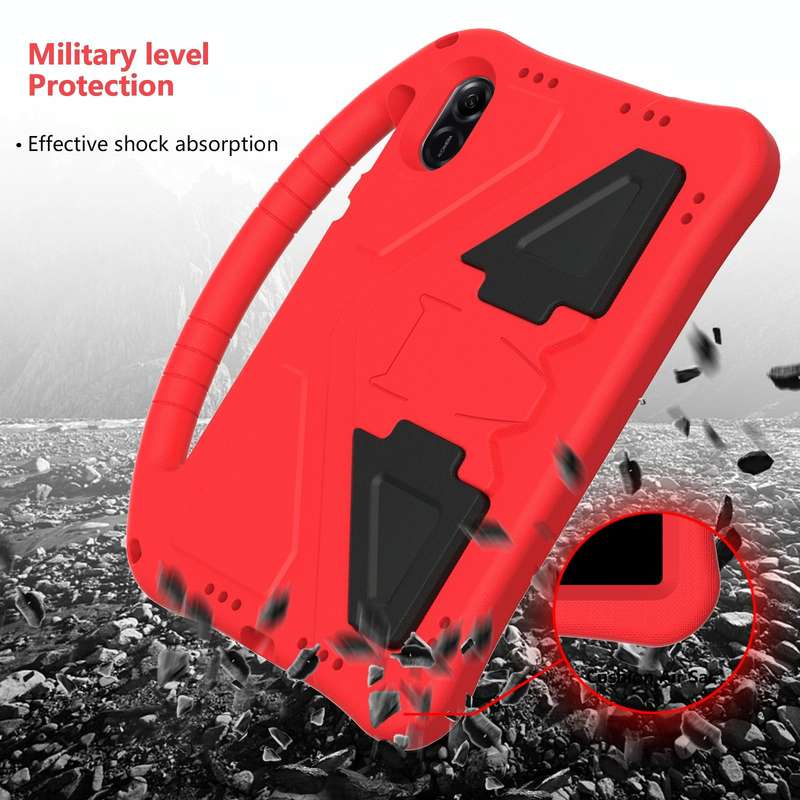 For Honor Pad X9 EVA Shockproof Tablet Case with Holder(Red)