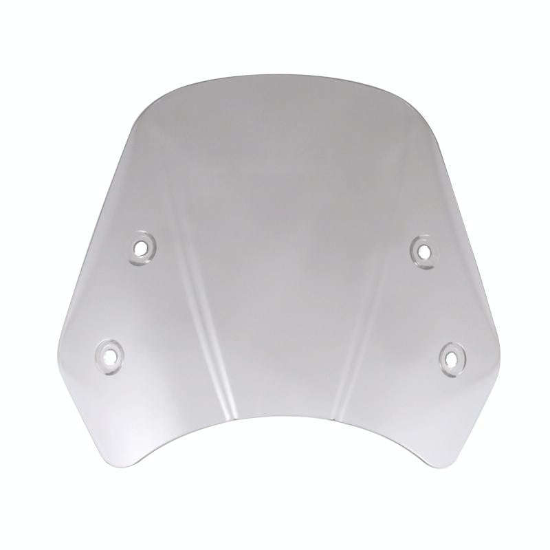 5-7 Inch Retro Motorcycle Windshield Universal Modified Windshield(Transparent)