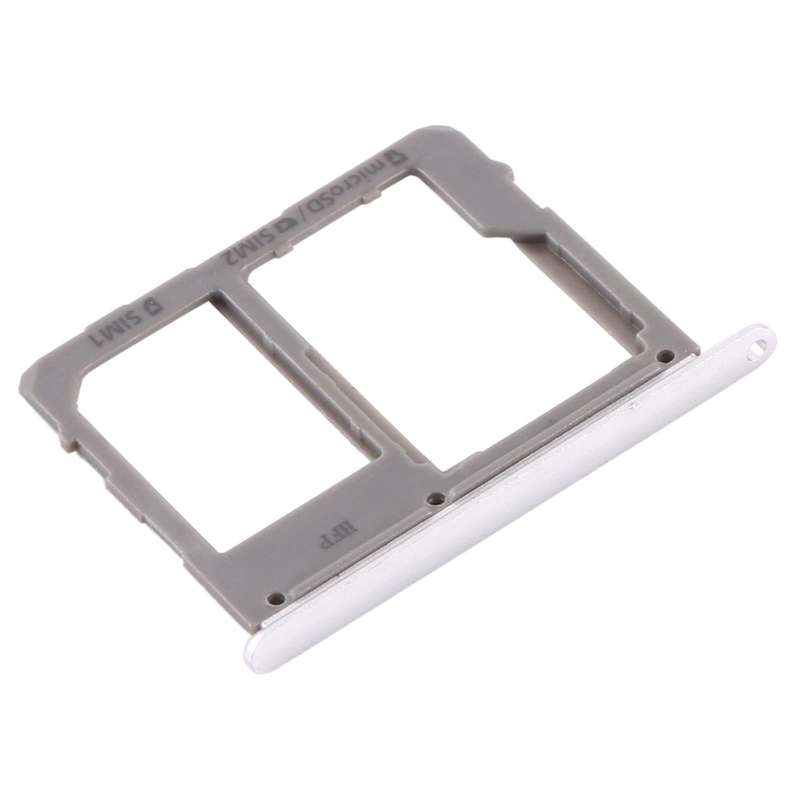 For Samsung Galaxy A8 Star / A9 Star SM-G8850 SIM Card Tray + SIM Card Tray / Micro SD Card Tray ...