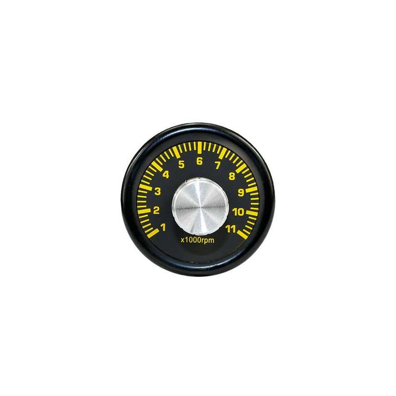 Universal 1000-11000 RPM Adjustable Tachometer Gauge Warning Shift Light(Red Light)