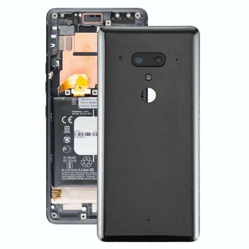 Battery Back Cover with Camera Lens for HTC U12+(Black)