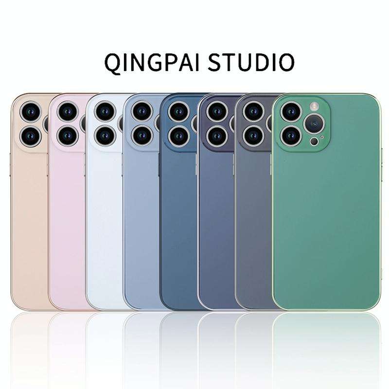 For iPhone 11 Pro Max Electroplating AG Frosted Phone Case(Green)