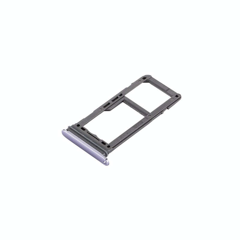 For Galaxy S8 SIM Card Tray + Micro SD Tray (Orchid Gray)