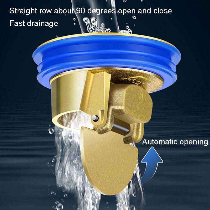 Brass Floor Drain Deodorizer Inner Core Bathroom Toilet Universal