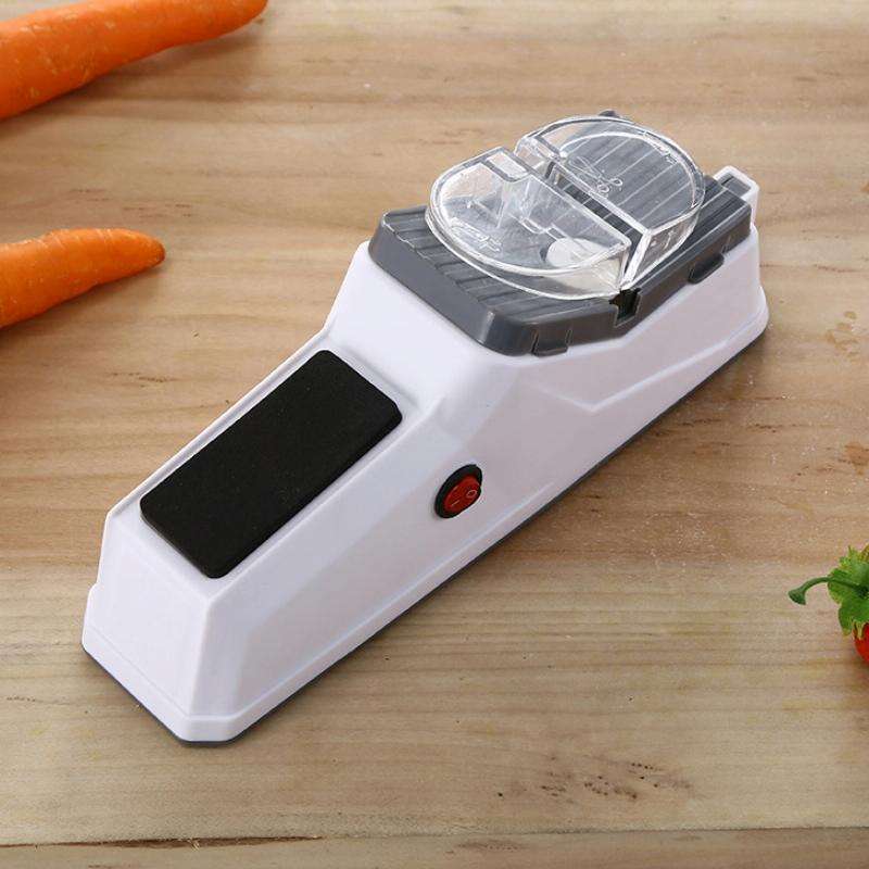 JJ-1 Kitchen Electric Double Sided Knife Sharpener, Specification: USB Plug
