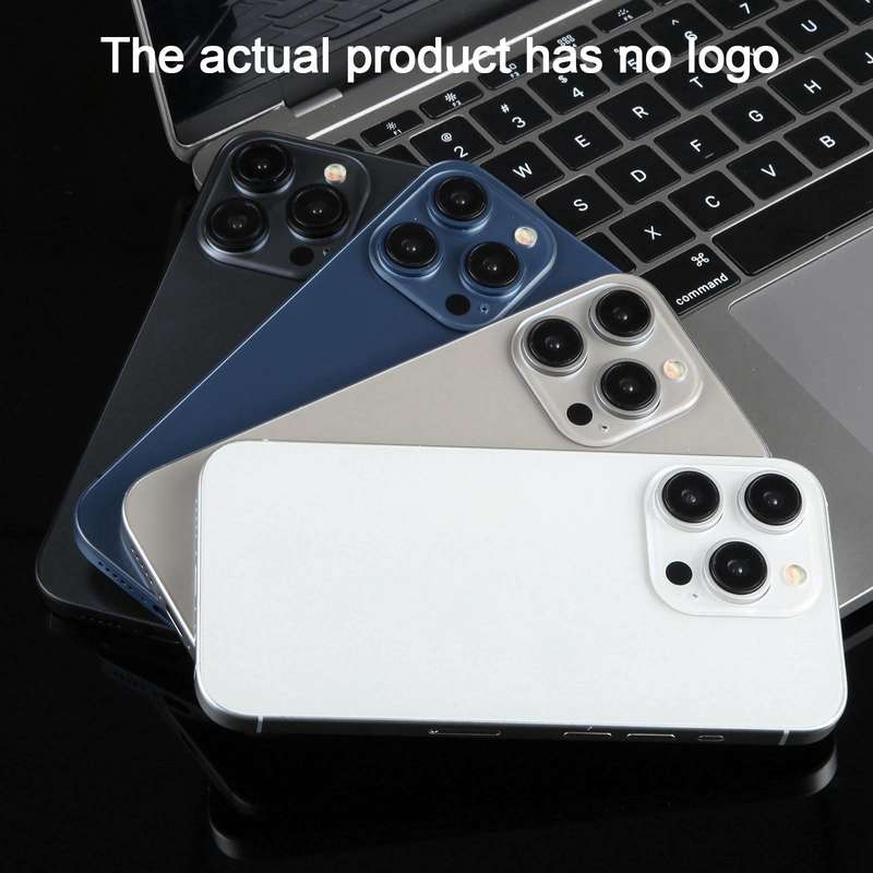 For iPhone 15 Pro Max Black Screen Non-Working Fake Dummy Display Model (Natural Titanium)