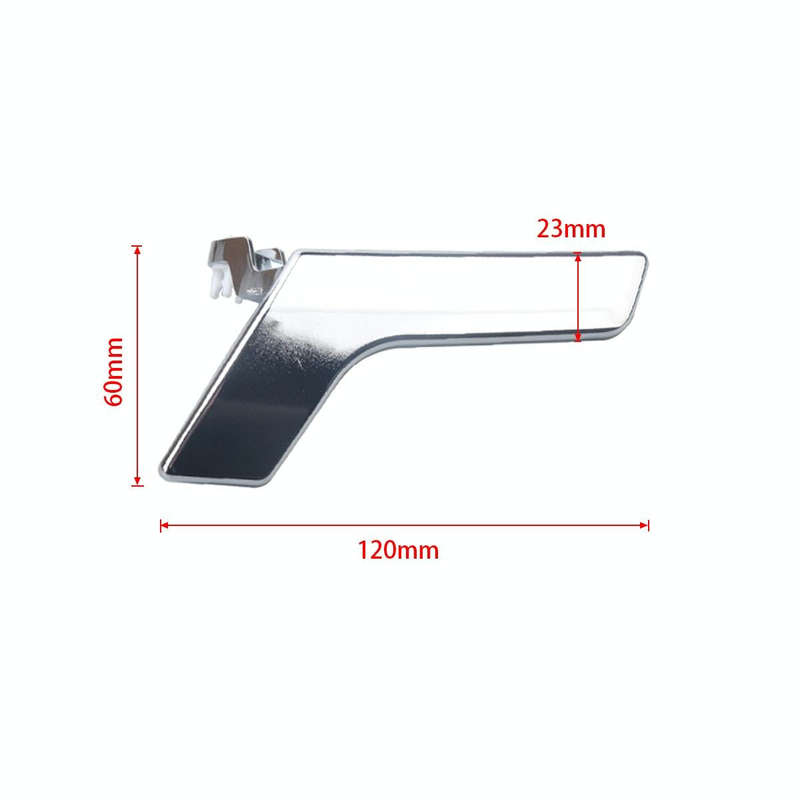A5287-02 Car Bright Inside Right Side Door Handle 2047202663 for Mercedes-Benz