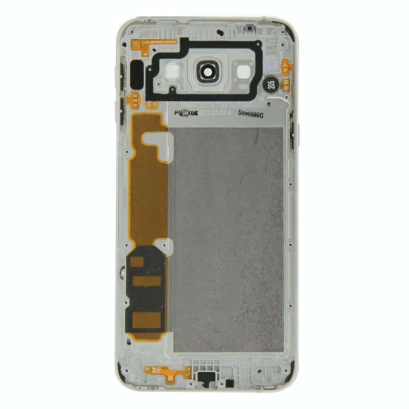 For Galaxy A8 / A800 Battery Back Cover  (White)