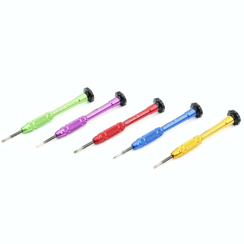 JIAFA JF-609-0.6Y Tri-point 0.6 Repair Screwdriver for iPhone X/ 8/ 8P/ 7/ 7P & Apple Watch(Blue)