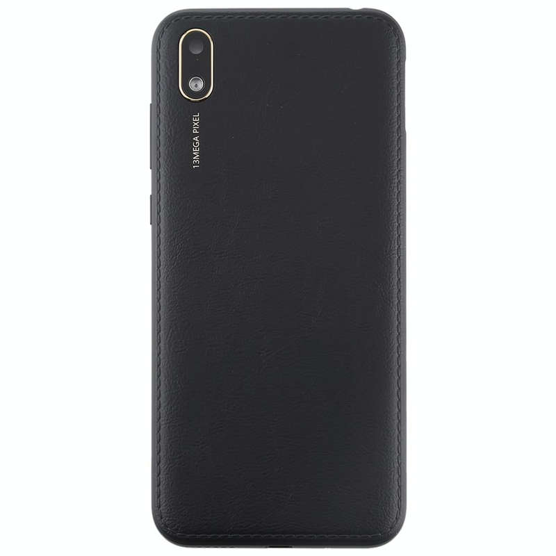 Battery Back Cover with Camera Lens & Side Keys for Huawei Y5 (2019)(Black)