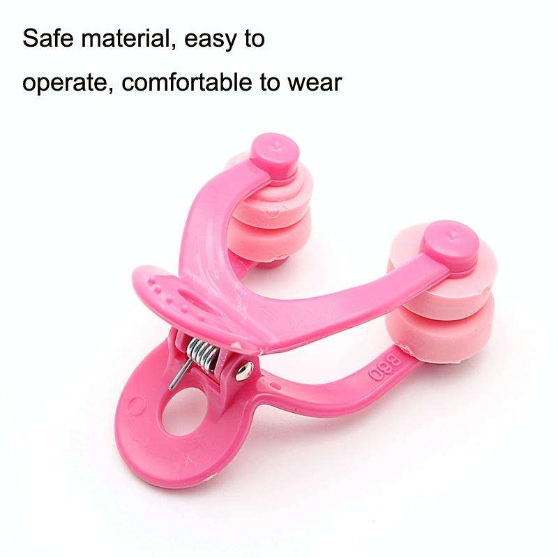 5PCS Shangen + Nose Alar Double Effect Nose Clip Shape High And Beautiful Nose Tool(Pink)