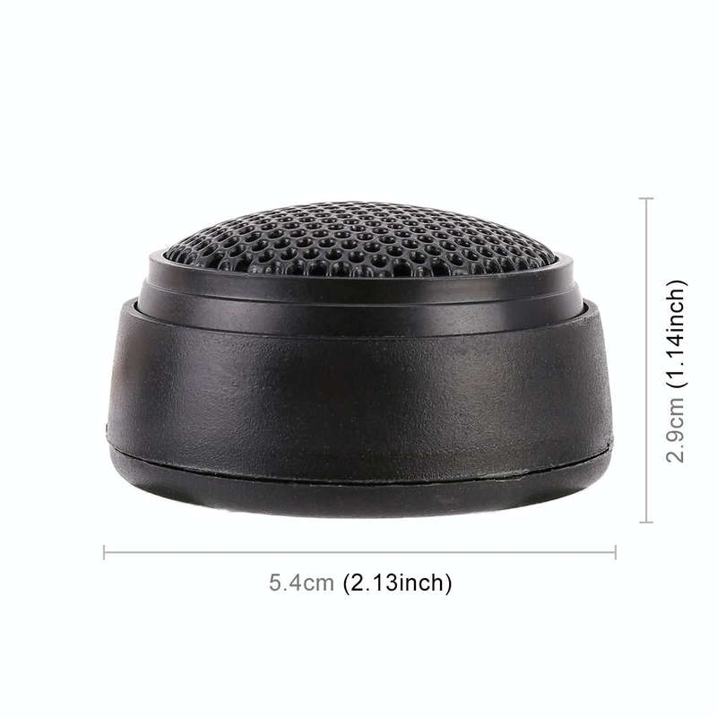 2 PCS CQS-425 100W 98dB Car Dome Tweeter Audio Loudspeaker Treble Speaker