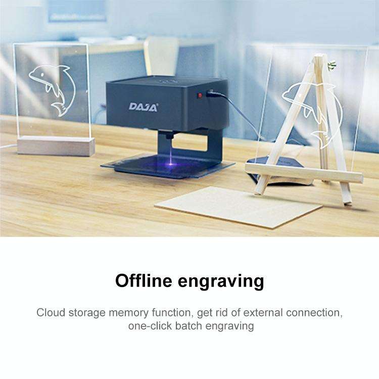 DAJA DJ6 Mini Laser CNC DIY Engraving Machine(US Plug)