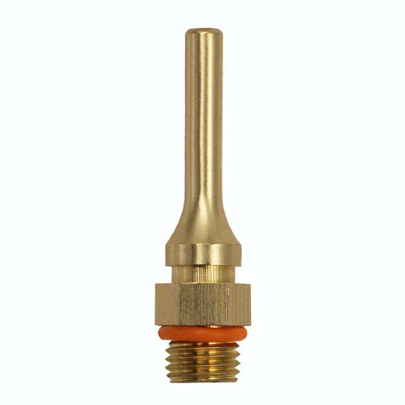 Hot Melt Glue Tool Copper Nozzle Fine Hole Dispensing Head, Size: 2.0x50mm