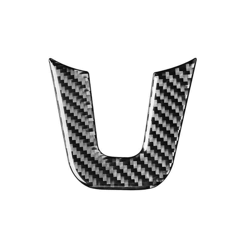 Carbon Fiber Car Steering Wheel U-shaped Decorative Sticker for Mercedes-Benz B-Class 2019 / GLB ...