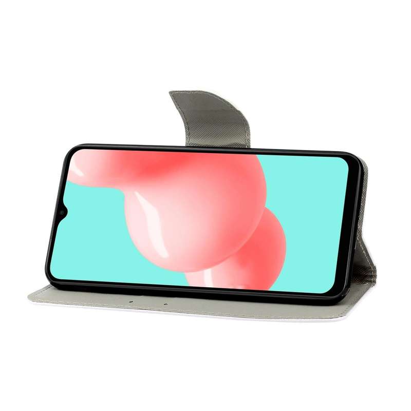 For Samsung Galaxy A32 5G 3D Colored Drawing Horizontal Flip Leather Phone Case with Holder & Car...