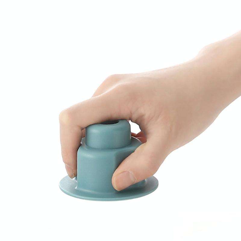 Household Multifunctional Corn Grain Peeler Mud Grinder(Blue)