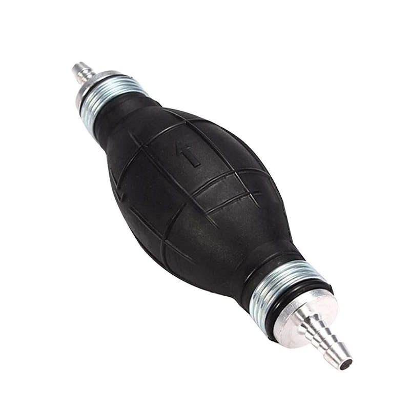 Universal Car Boat Motor Motorcycle Gasoline Pump Spherical Rubber Manual Fuel Pump, Size:12mm(Bl...