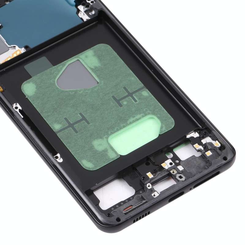 For Samsung Galaxy S21+ 5G SM-G996B Middle Frame Bezel Plate (Black)